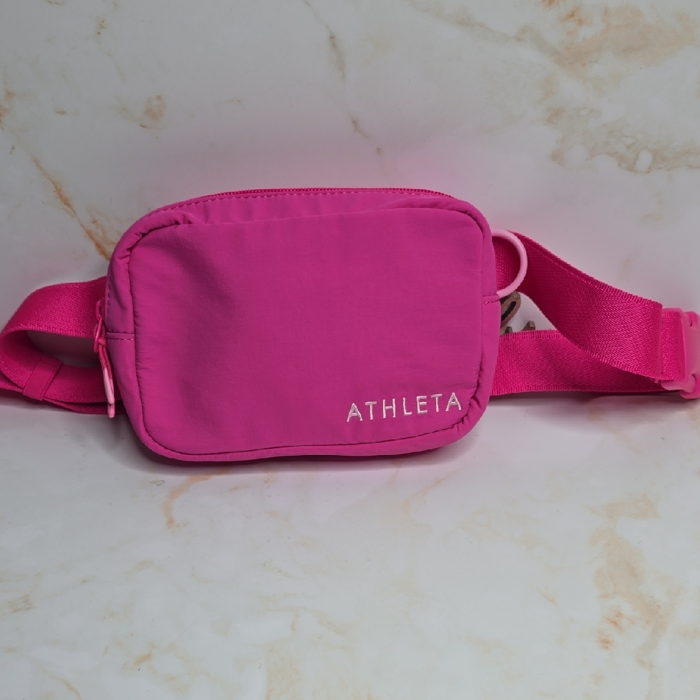 Athleta Pink Fanny Pack Crossbody Bag Girl Always Belt Bag New